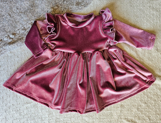 Jurk Velvet (3 kleuren)